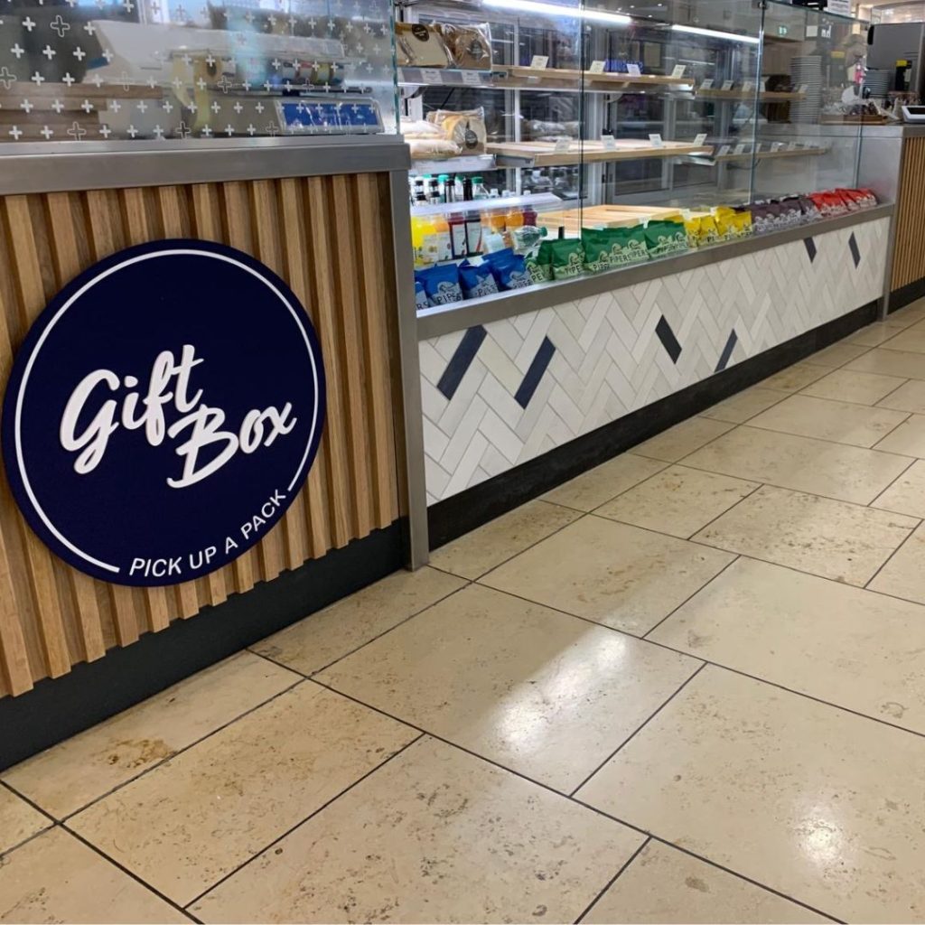 Retail unit tiling Gift Box 